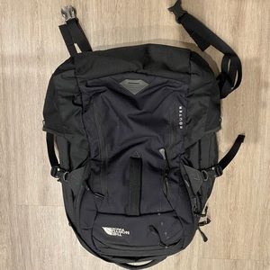 Black Router Northface Backpack